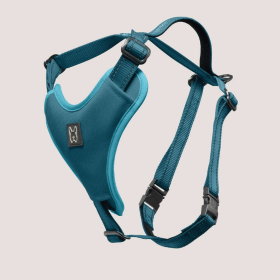 NANDOG Neoprene Sport Dog Harness (Option: Blue, size: medium)