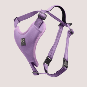 NANDOG Neoprene Sport Dog Harness (Option: Lilac, size: large)