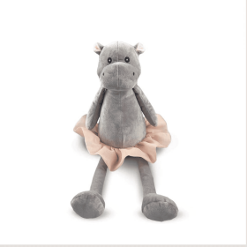 NANDOG My BFF Plush Toy (Option: Hippo Dancing -GREY)