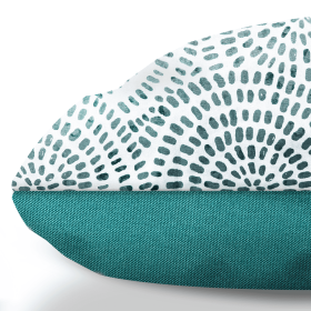 Urchin Mudcloth Sage Woven Dog Cushion (size: L)
