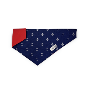 Anchors Away Nautical Over-the-Collar Dog Bandana (size: L (18x9.5Ã’Â¢Ã¢â¬aÂ¬ÃÂ))