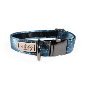 Constellation Astrological Star Chart Buckle & Martingale Dog Collar (Style: Buckle, size: L (14-21"))