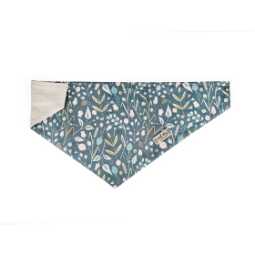 Juniper Sage Mod Fall Floral Over-the-collar Dog Bandana (size: M (16x 7.5Ã’Â¢Ã¢â¬aÂ¬ÃÂ))