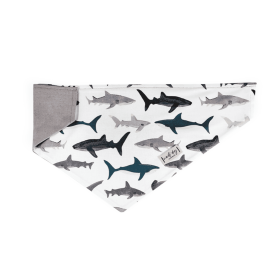 Shark! Over-the-collar Dog Bandana (size: M (16x 7.5Ã’Â¢Ã¢â¬aÂ¬ÃÂ))