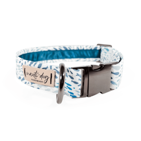 Shoal School of Fish Buckle & Martingale Dog Collar (Style: Buckle, size: XS (6-9"))