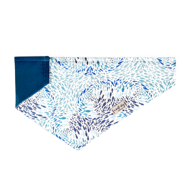 Shoal School of Fish Over-the-collar Dog Bandana (size: M (16x 7.5Ã’Â¢Ã¢â¬aÂ¬ÃÂ))