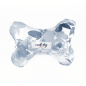 Gardenia Woven Stuffed Squeaker Wubby Dog Toy (Style: Bone)