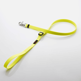 Boss Adjustable Leash (Color: Yellow, size: 3/4" x 4'-6')