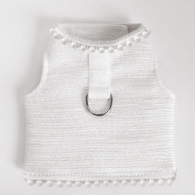 Isabella Dog Harness (Color: Ivory, size: BarkFifthAve6270)