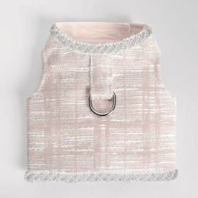 Genevieve Dog Harness (Color: ice-pink, size: BarkFifthAve6269)