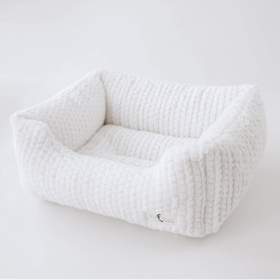 Paris Dog Bed (Color: Ivory, size: One Size)