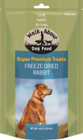 Walk About Dog Freeze Dried (Recipe: Rabbit)
