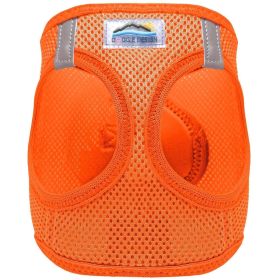 American River Solid Ultra Choke Free Dog Harness (Color: Hunter Orange, size: 2X-Large)
