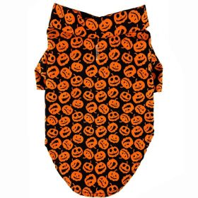 Halloween Camp Shirts (Color: Halloween Jack-o-Lanterns, size: X-Large)