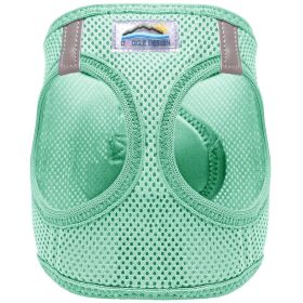 American River Solid Ultra Choke Free Dog Harness (Color: Teal, size: X-Small)